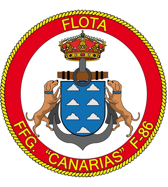 Emblema Fragata "Canarias" (F-86)